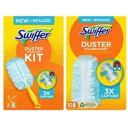 Swiffer DUSTER STAUBMAGNET KIT Staubfangtücher Mikrofaser, 1 Set