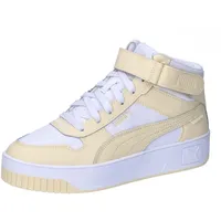 Puma Carina Street Mid White / Creamy Vanilla 38