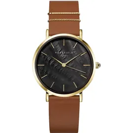 Rosefield West Village Braun/Schwarz 33 mm WBCLG-W96