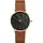 Rosefield West Village Braun/Schwarz 33 mm WBCLG-W96