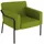 medso powered by paperflow Sessel MEDSO L Kunststoff 75,0 x 74,3 x 73,6 cm Grün/Schwarz