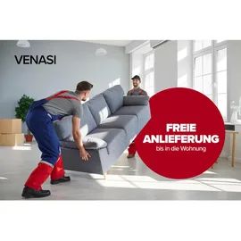 venasi Möbel Boxbett, Beige, Holzwerkstoff, H2 - Grau