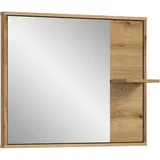 MID.YOU Spiegelschrank, Holzwerkstoff, 1 Fächer, 84x68x20 cm, Badezimmer, Badezimmerspiegel, Spiegelschränke