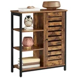 VASAGLE Sideboard, LSC74BXV1 braun 70,0 x 30,0 x 76,0 cm