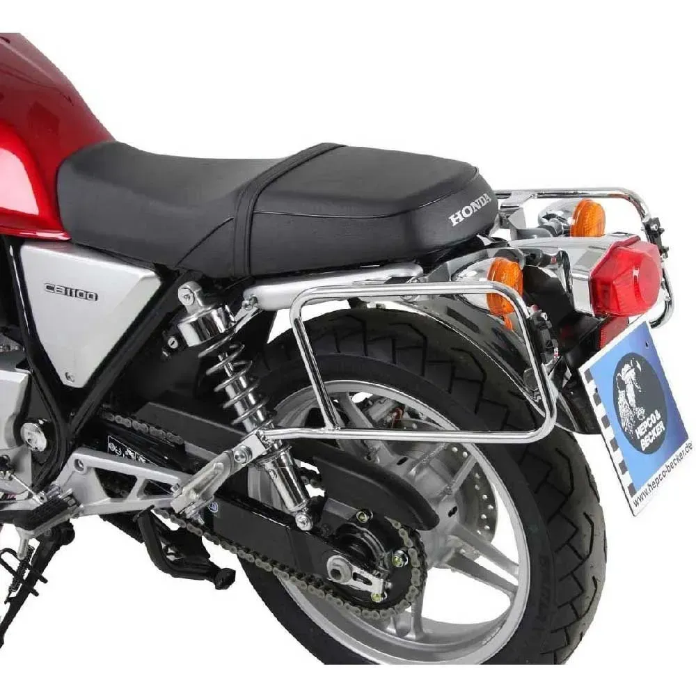 Hepco Becker Lock-it Honda Cb 1100 2013 Montage Seitenkoffer - Chrome - One Size