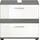 WELLTIME LUCCA Waschbeckenunterschrank 60 x 57 x 34 cm Grau/Silberfarben