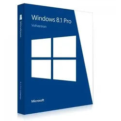 Windows 8.1 Professional 32/64 Bit Vollversion Download-Lizenz