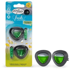 Airflair Lufterfrischer Clip Double Diffusor Lime Basil & Mandarin 2 St.