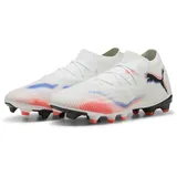 Puma Future 8 Match Fg/Ag Weiß, Schwarz, leuchtendes Rot, 48.5 EU