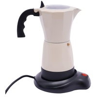 480W Elektrische Kaffeemaschine Mit Basis Espressokocher Mokka Kanne für Familien, Büros, 300ml, 1-6 Tassen