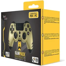 Steelplay Slim Pack Wireless Controller Gold für PC / PS4