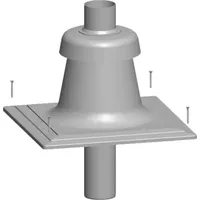 WOLF-Garten Wolf Schachtabdeckung DN110 Edelstahl für starre Systeme
