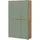 inn.furn Assino Mehrzweckschrank 105 x 175 x 37 cm Grün