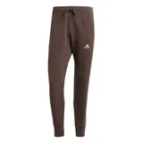 Adidas Essentials French Terry Tapered Cuff 3-Streifen Hose Shadow Brown XL