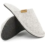 Gottstein Slipper Cozy Alpaka Grey ,47 - Grau - 47
