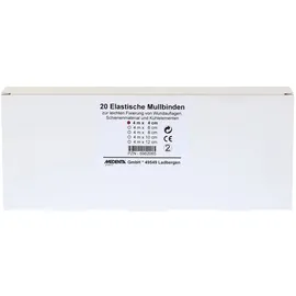 Medenta Mullbinden elastisch 4 x 400 cm 20 St.