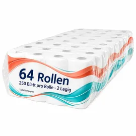 Mobiloclean Toilettenpapier 3-lagig 72 Rollen a 250 Blatt