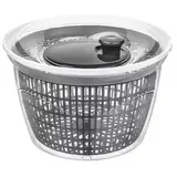 Michelino Salatschleuder 5L Serie Nora Salattrockner 5L für Lebensmittel Küchenhelfer Grau