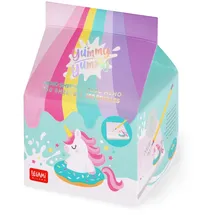 Legami Yummy Yummy Notizzettelblock Einhorn 250 Blätter 7 x 10 x 7 cm rosa