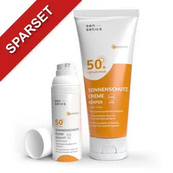 sensetics Sonnenschutz für empfindliche Haut: Gesicht + Körper