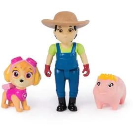 Spin Master Hero Pups Actionfiguren-Set mit Skye, Bäuerin Yumi und Schweinchen
