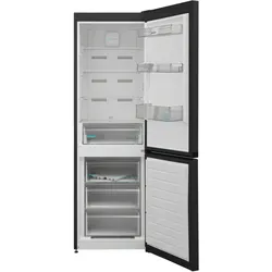 Sharp Kühl-Gefrierkombination  Kühlschrank groß mit Gefrierfach  Advanced No Frost  295 Liter  Freistehend  Schwarz