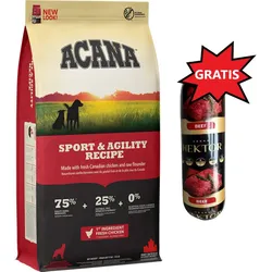 ACANA HERITAGE Sport & Agility Dog 17kg + Hektor 900g GRATIS!