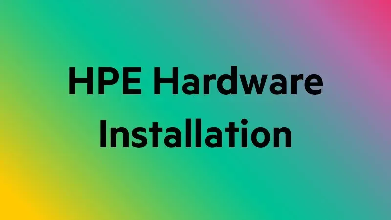 HPE Networks 42xx Modular Startup Service