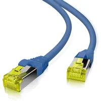 Helos Patchkabel S/FTP CAT 6a Blau