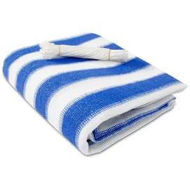 casa pura Balkonverkleidung 90 x 500 cm blau-weiß gestreift Polyethylen