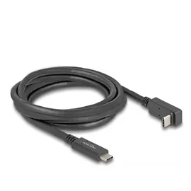 DeLock USB-C auf USB-C Adapter 2 m Schwarz