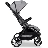 Babywelt MOON ZAC stone/melange, Buggy mit Liegefunktion, bis 22kg, UV-Schutz 50+, zusammenklappbar, große Räder, Kollektion 2025