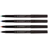 Connect Q-Connect® KF01198 Faserschreiber, permanent, ca. 1 mm (M), 4er Pack