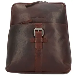 Spikes & Sparrow City Rucksack Leder 27 cm Braun