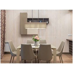 Ossi Hängeleuchte Metall Schwarz Matt, 4X E27 Led