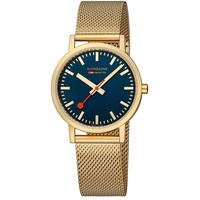 Mondaine Damen Analog Quarz Uhr mit Edelstahl Armband A660.30314.40SBM