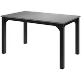 Mirjan24 Focus 140 x 76 x 80 cm grau/schwarz