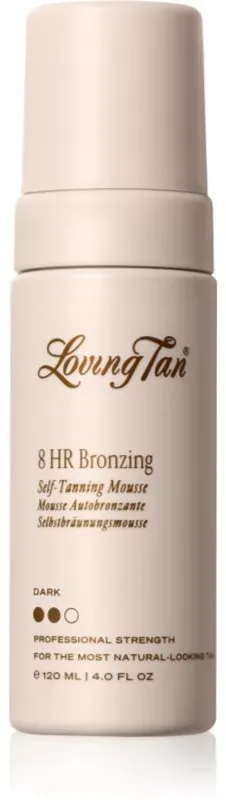 Loving Tan Bronzing Mousse Selbstbräunungsschaum Farbton Dark 120 ml