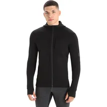 Icebreaker Merino Herren Quantum III Langarm Wolle Athletic Zip Hoodie M