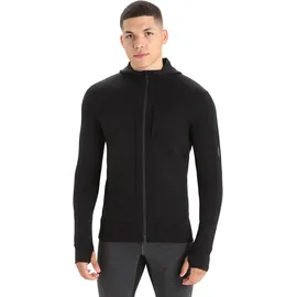 Icebreaker Merino Herren Quantum III Langarm Wolle Athletic Zip Hoodie M