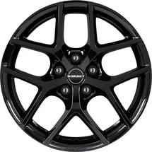 Borbet Y 7 x 17 5 x 114,3 ET30 MB72,5 Schwarz