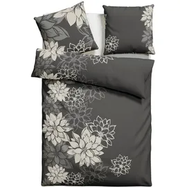OTTO home Susan Blumen Grau 155 x 220 cm + 80 x 80 cm