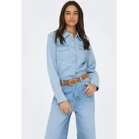 Only Jeansbluse ONLCHARLIZE Blau S