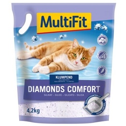 MultiFit Diamonds Comfort Silikat-Streu 4,2 kg