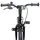 vidaXL Kinderfahrrad 18 Zoll schwarz