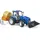 Bruder 02187 - Traktor mit Frontlader blau 1:16