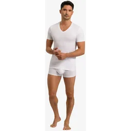 Hanro Retro Boxer unifarben weiß S 2er Pack