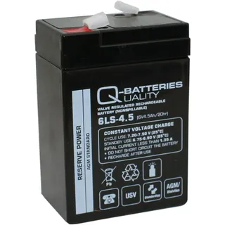 Q-Batteries Ersatzakku 6V 4500 mAh 1 St.