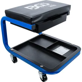 BGS Ablage Leder blau mit Schublade