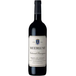 Meerlust Cabernet Sauvignon Meerlust Wine Estate 2017